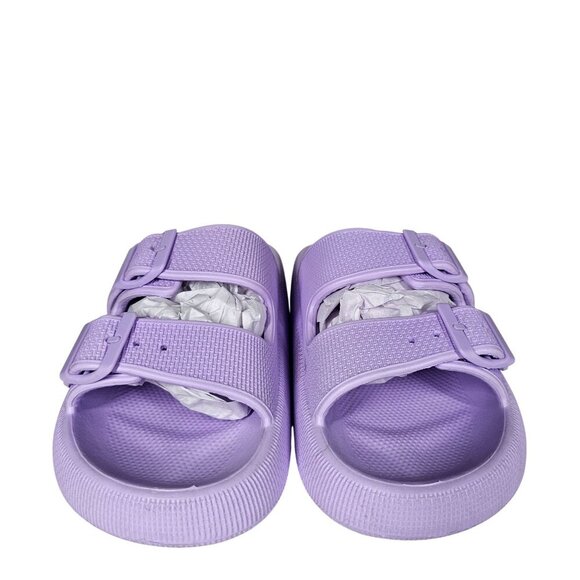 Mia Libbie Lavender EVA Slide Sandals Lightweight Comfort Slip-On Women's 7M - Picture 9 of 11